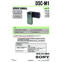 Sony DSC-M1 Service Manual