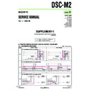 Sony DSC-M2 (serv.man6) Service Manual