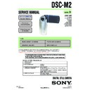 Sony DSC-M2 Service Manual