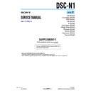 Sony DSC-N1 (serv.man6) Service Manual