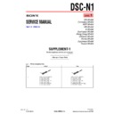 Sony DSC-N1 (serv.man7) Service Manual