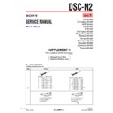 Sony DSC-N2 (serv.man5) Service Manual