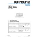 Sony DSC-P100, DSC-P120 (serv.man11) Service Manual