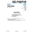 Sony DSC-P100, DSC-P120 (serv.man8) Service Manual