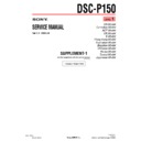 dsc-p150 (serv.man5) service manual