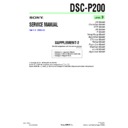dsc-p200 (serv.man10) service manual