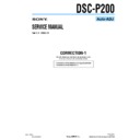 Sony DSC-P200 (serv.man14) Service Manual