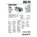 Sony DSC-P3 (serv.man3) Service Manual