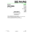 dsc-p41, dsc-p43 (serv.man6) service manual