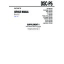 dsc-p5 (serv.man5) service manual