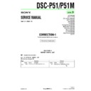 dsc-p51, dsc-p51m (serv.man3) service manual