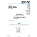 dsc-p73 (serv.man10) service manual