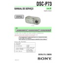 dsc-p73 (serv.man13) service manual