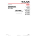 dsc-p73 (serv.man7) service manual