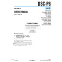 Sony DSC-P8 (serv.man8) Service Manual