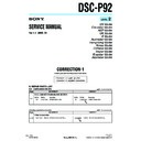 dsc-p92 (serv.man7) service manual