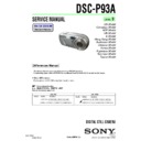 dsc-p93a service manual