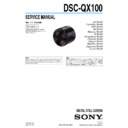 Sony DSC-QX100 Service Manual
