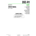 Sony DSC-R1 (serv.man14) Service Manual