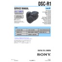 Sony DSC-R1 (serv.man2) Service Manual