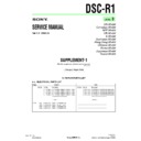 dsc-r1 (serv.man5) service manual