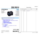 Sony DSC-RX10 (serv.man2) Service Manual
