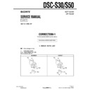 Sony DSC-S30, DSC-S50 (serv.man11) Service Manual