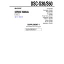 Sony DSC-S30, DSC-S50 (serv.man5) Service Manual