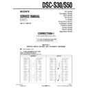 dsc-s30, dsc-s50 (serv.man9) service manual