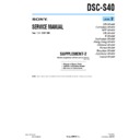 Sony DSC-S40 (serv.man8) Service Manual