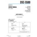 dsc-s500 (serv.man2) service manual