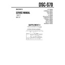 Sony DSC-S70 (serv.man6) Service Manual