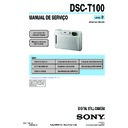 Sony DSC-T100 (serv.man13) Service Manual