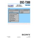 Sony DSC-T300 (serv.man3) Service Manual