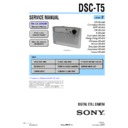 Sony DSC-T5 (serv.man2) Service Manual