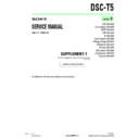 dsc-t5 (serv.man5) service manual