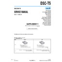 dsc-t5 (serv.man7) service manual