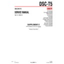 Sony DSC-T5 (serv.man8) Service Manual