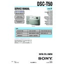 dsc-t50 (serv.man2) service manual