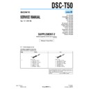 Sony DSC-T50 (serv.man9) Service Manual