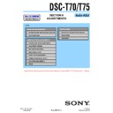 dsc-t70, dsc-t75 (serv.man3) service manual