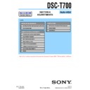 dsc-t700 (serv.man3) service manual