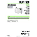 dsc-t900 service manual