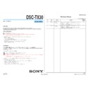 Sony DSC-TX30 (serv.man3) Service Manual