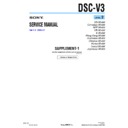 Sony DSC-V3 (serv.man5) Service Manual