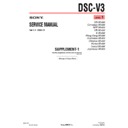 Sony DSC-V3 (serv.man8) Service Manual