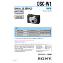 Sony DSC-W1 (serv.man2) Service Manual