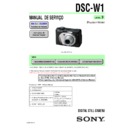 Sony DSC-W1 Service Manual