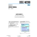 dsc-w200 (serv.man5) service manual