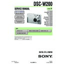 dsc-w200 service manual